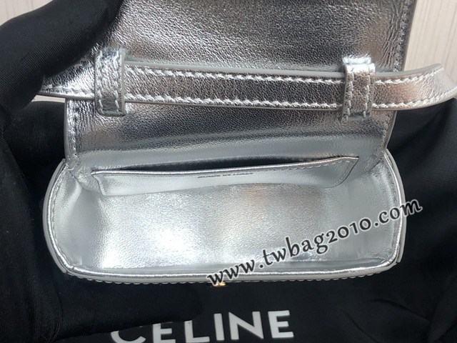 Celine專櫃2023新款全皮肩背女包 10513 賽琳凱旋門迷你挎包 sldj2328